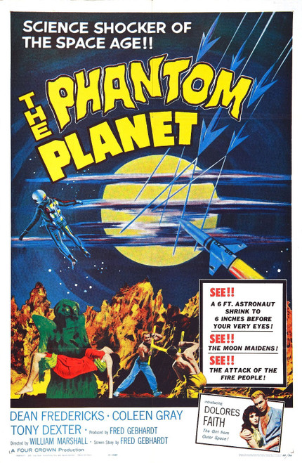 Phantom Planet 01 Poster Canvas Movie Film Print A0 A1 A2 A3 A4 A5 A6 Art Wall D