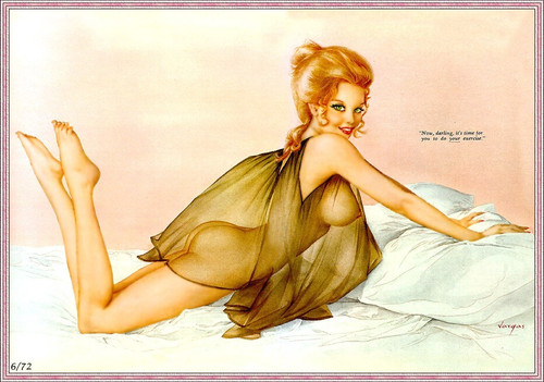Alberto_Vargas_Pin-Up_Art_128 Art Gallery Poster Canvas Print Wall Decoration A0