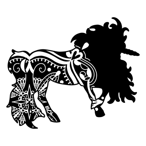 Unicorn Silhouette (38) Poster Canvas Movie Film Print A0 A1 A2 A3 A4 A5 A6 Art