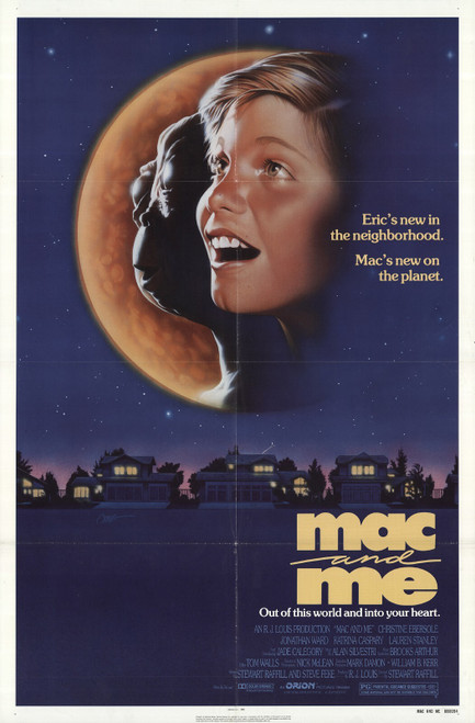 Mac and Me (1988)_0 Poster Canvas Movie Film Print A0 A1 A2 A3 A4 A5 A6 Art Wall