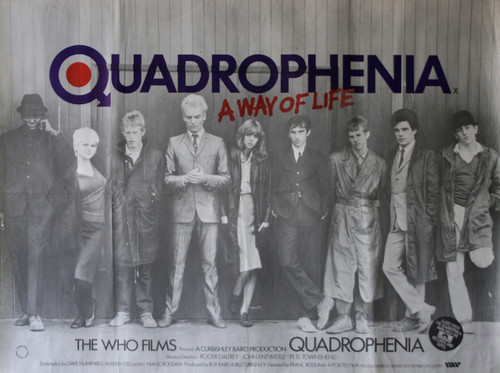Quadrophenia 5 Poster Canvas Movie Film Print A0 A1 A2 A3 A4 A5 A6 Art Wall Deco
