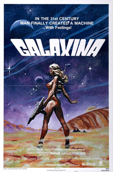 Galaxina 01 Poster Canvas Movie Film Print A0 A1 A2 A3 A4 A5 A6 Art Wall Decorat