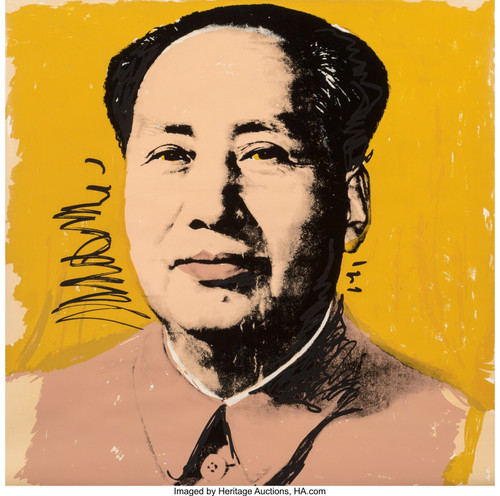 Andy Warhol (1928-1987). Mao, (2)1972. Poster Canvas Movie Film Print A0 A1 A2 A