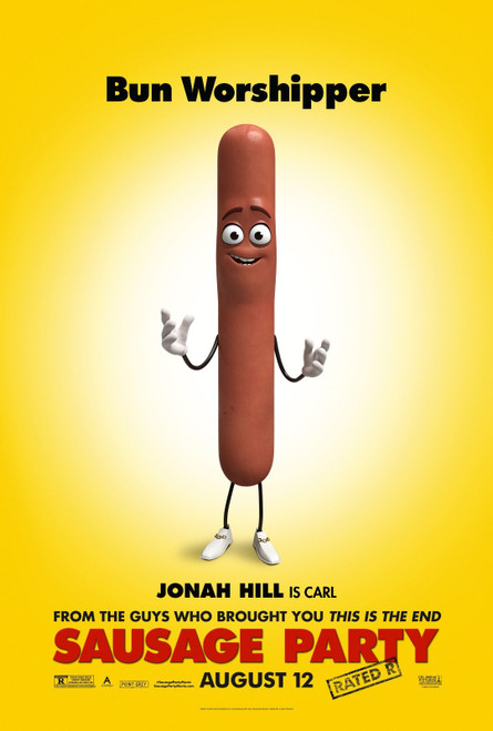 Sausage Party (2016)_10 Poster Canvas Movie Film Print A0 A1 A2 A3 A4 A5 A6 Art