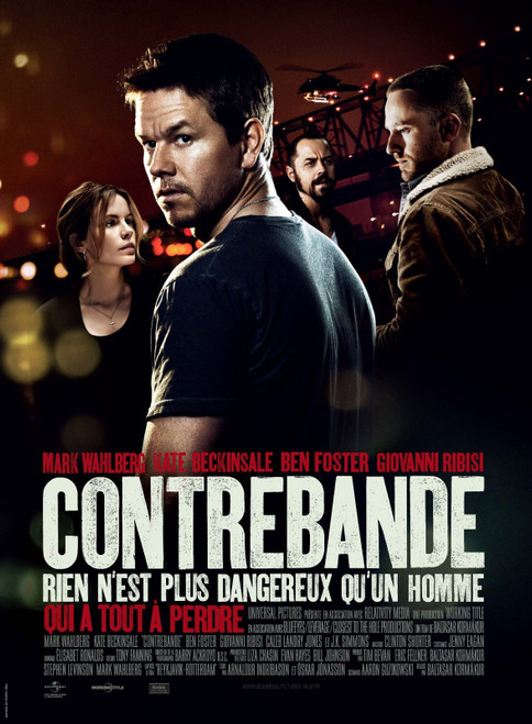 Contraband (2012)_3 Movie Film Poster Canvas iconic design