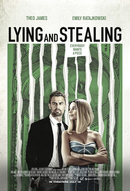 Lying and Stealing (2019)_0 Poster Canvas Movie Film Print A0 A1 A2 A3 A4 A5 A6