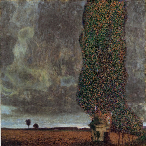 The Largr poplar II Klimt 1902 03