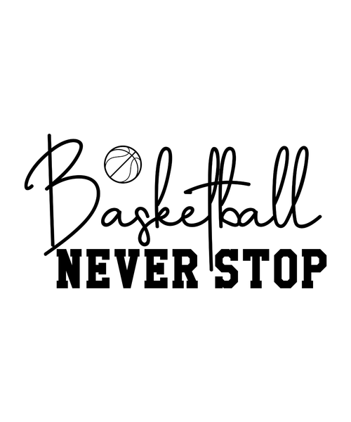 Basketball Never Stop-01 (6) Poster Canvas Movie Film Print A0 A1 A2 A3 A4 A5 A6