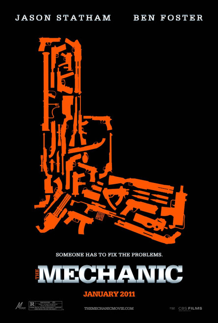 The Mechanic (2011)_1 Poster Canvas Movie Film Print A0 A1 A2 A3 A4 A5 A6 Art Wa