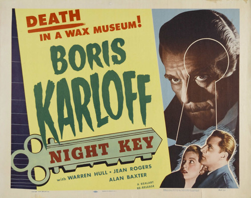 Night Key 03 Poster Canvas Movie Film Print A0 A1 A2 A3 A4 A5 A6 Art Wall Decora