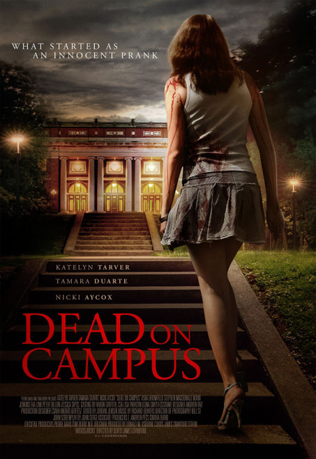 Dead on Campus (2014)_1 Movie Film Poster Canvas iconic design