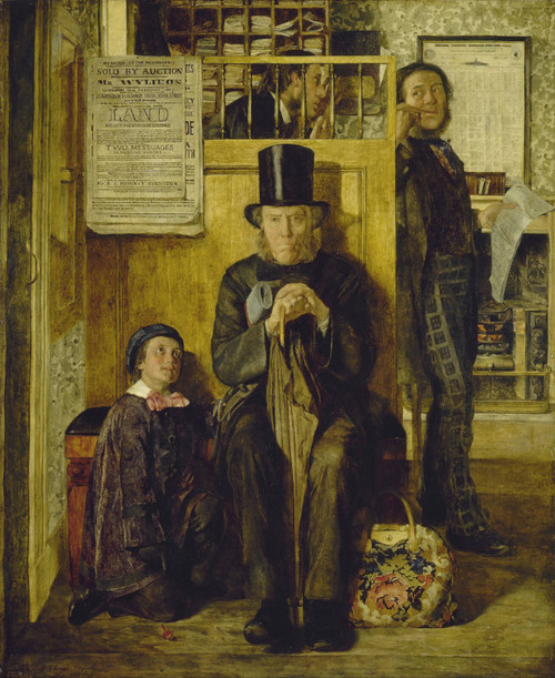 James_Campbell_-_Waiting_for_Legal_Advice_-_Google_Art_Project Poster Canvas Mov