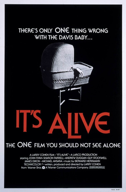 It_s Alive (1974)_1 Poster Canvas Movie Film Print A0 A1 A2 A3 A4 A5 A6 Art Wall