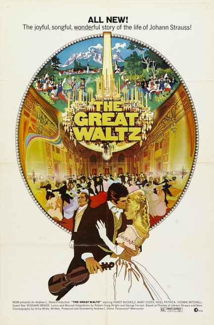 The Great Waltz (1972)_0 Poster Canvas Movie Film Print A0 A1 A2 A3 A4 A5 A6 Art