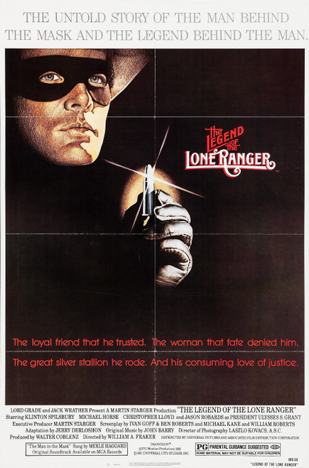 The Legend of the Lone Ranger (1981)_0 Poster Canvas Movie Film Print A0 A1 A2 A