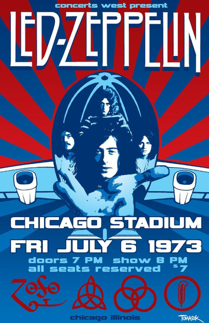 band 21 led zeppelin Poster Canvas Movie Film Print A0 A1 A2 A3 A4 A5 A6 Art Wal