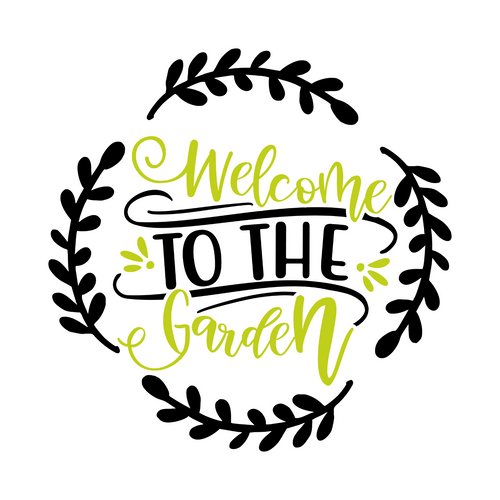 Welcome to the garden-01 (2) Poster Canvas Movie Film Print A0 A1 A2 A3 A4 A5 A6