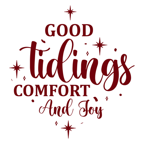 Good tidings comfort and joy-01 Poster Canvas Movie Film Print A0 A1 A2 A3 A4 A5