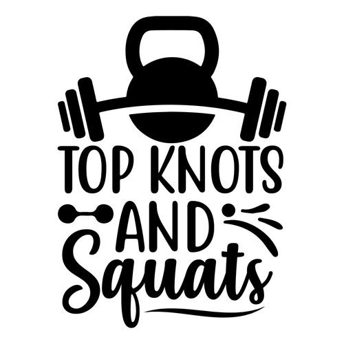 Top knots and squats-01 Poster Canvas Movie Film Print A0 A1 A2 A3 A4 A5 A6 Art