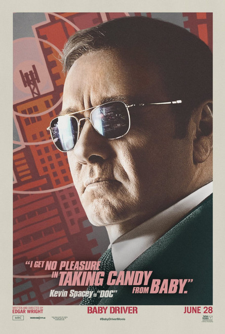 Baby Driver (2017)_10 Movie Film Poster Canvas iconic design