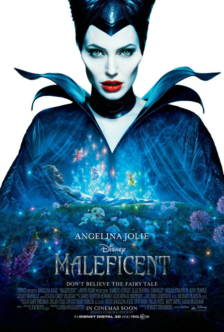 Maleficent (2014)_3 Poster Canvas Movie Film Print A0 A1 A2 A3 A4 A5 A6 Art Wall