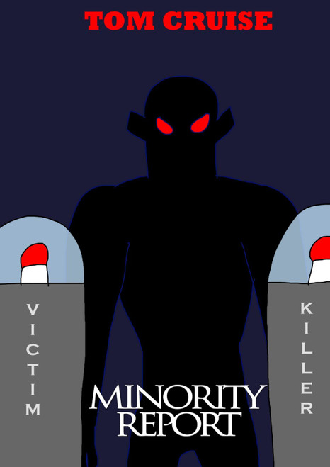 minority report 9 Poster Canvas Movie Film Print A0 A1 A2 A3 A4 A5 A6 Art Wall D