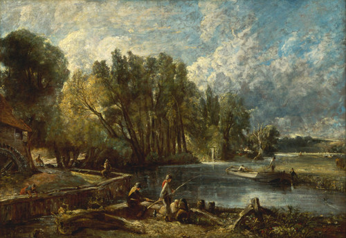 John_Constable_-_Stratford_Mill Poster Canvas Movie Film Print A0 A1 A2 A3 A4 A5