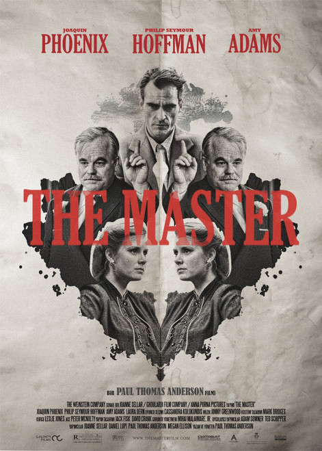 The Master (2012)_5 Poster Canvas Movie Film Print A0 A1 A2 A3 A4 A5 A6 Art Wall