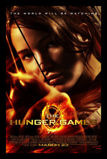 The Hunger Games (2012)_24 Poster Canvas Movie Film Print A0 A1 A2 A3 A4 A5 A6 A
