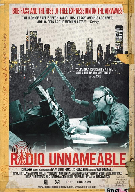 Radio Unnameable (2012)_0 Poster Canvas Movie Film Print A0 A1 A2 A3 A4 A5 A6 Ar