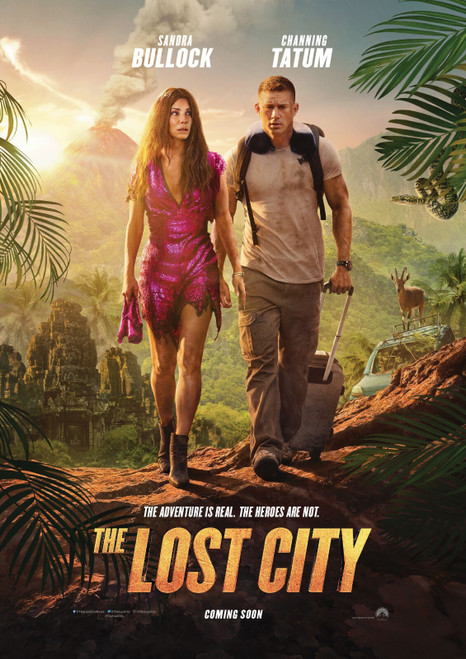 The Lost City 2a Poster Canvas Movie Film Print A0 A1 A2 A3 A4 A5 A6 Art Wall De