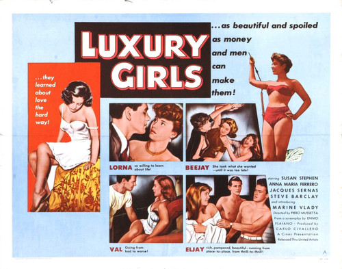 Luxury Girls 02 Poster Canvas Print Art Painting Decor Reprint wall A0 A1 A2 A3