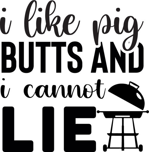 i like pig butts and i cannot lie Poster Canvas Movie Film Print A0 A1 A2 A3 A4