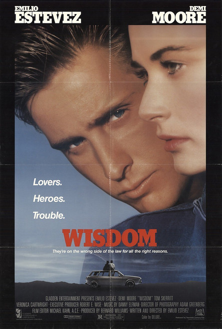 Wisdom (1986)_0 Poster Canvas Movie Film Print A0 A1 A2 A3 A4 A5 A6 Art Wall Dec