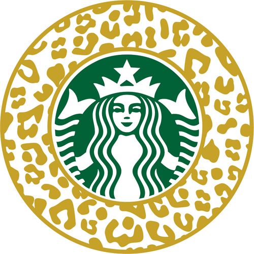 leopard_starbucks_5 (2) Poster Canvas Movie Film Print A0 A1 A2 A3 A4 A5 A6 Art