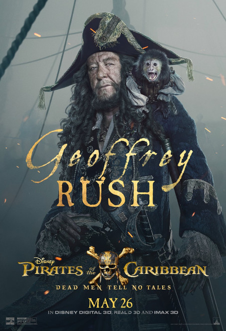 PiratesoftheCaribbeanDeadMenTellNoTales8 Poster Canvas Movie Film Print A0 A1 A2