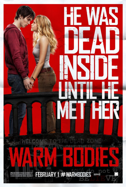Warm Bodies (2013)_7 Poster Canvas Movie Film Print A0 A1 A2 A3 A4 A5 A6 Art Wal