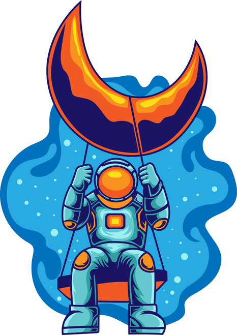 242. Astroswing Fun Gift Poster Canvas Print A0 A1 A2 A3 A4 A5 A6 Art Wall Decor