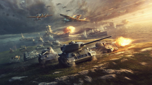 world of tanks 1 Poster Canvas Movie Film Print A0 A1 A2 A3 A4 A5 A6 Art Wall De