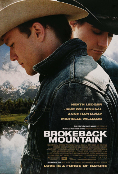 brokeback mountain Poster Canvas Movie Film Print A0 A1 A2 A3 A4 A5 A6 Art Wall