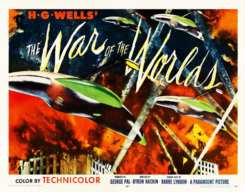 The War of the Worlds (1953)_2 Poster Canvas Movie Film Print A0 A1 A2 A3 A4 A5