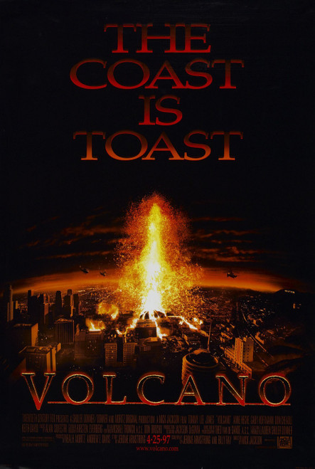 Volcano (1997)_1 Poster Canvas Movie Film Print A0 A1 A2 A3 A4 A5 A6 Art Wall De