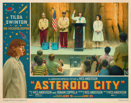 Asteroid City (2023)_19 Movie Film Poster Canvas iconic design