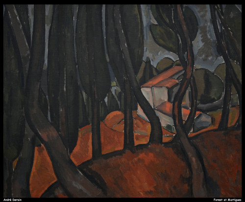 andr-derain---forest-at-martigues--jpb_17226867878_o(1) Poster Canvas Movie Film
