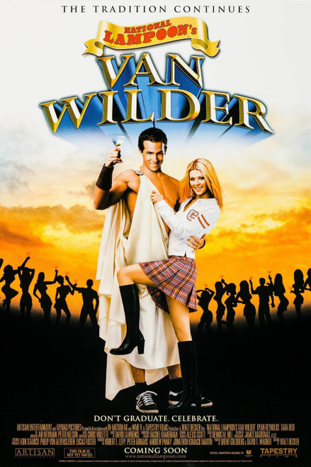 National Lampoon_s Van Wilder (2002)_1 Poster Canvas Movie Film Print A0 A1 A2 A