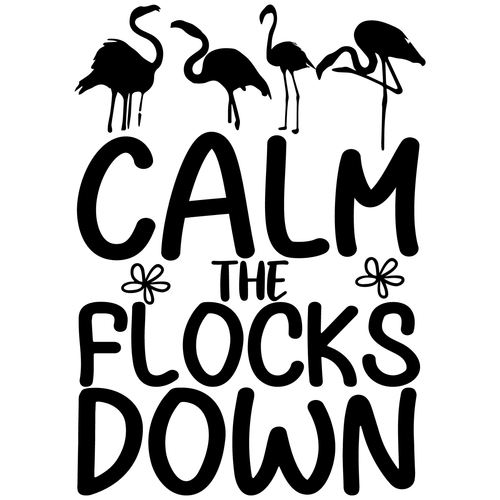 Calm the flocks down-01 (2) Poster Canvas Movie Film Print A0 A1 A2 A3 A4 A5 A6