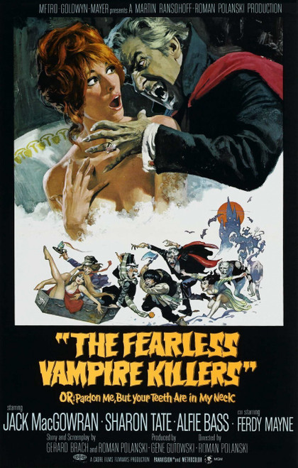 The Fearless Vampire Killers (1967)_1 Poster Canvas Movie Film Print A0 A1 A2 A3