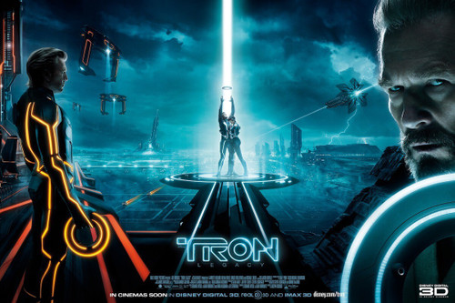 Tron Legacy (2010)_21 Poster Canvas Movie Film Print A0 A1 A2 A3 A4 A5 A6 Art Wa