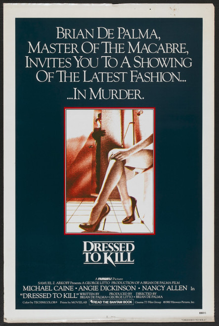 Dressed To Kill 01 Poster Canvas Print Art Painting Decor Reprint wall A0 A1 A2