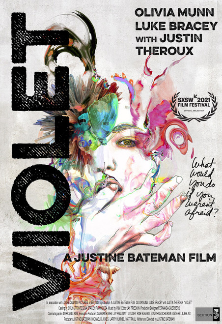 Violet (2021)_1 Poster Canvas Movie Film Print A0 A1 A2 A3 A4 A5 A6 Art Wall Dec